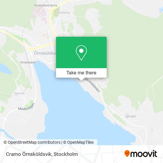 Cramo Örnsköldsvik map