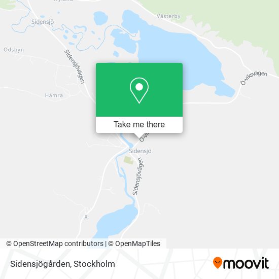 Sidensjögården map