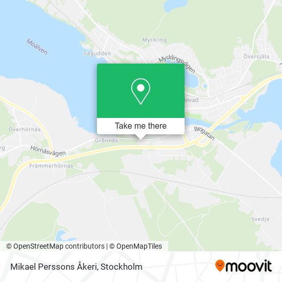 Mikael Perssons Åkeri map