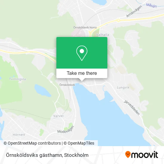 Örnsköldsviks gästhamn map