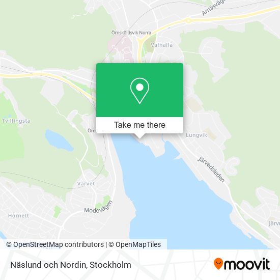 Näslund och Nordin map