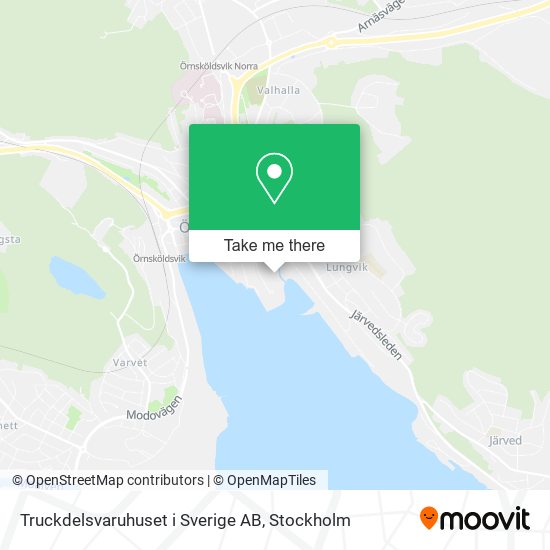 Truckdelsvaruhuset i Sverige AB map