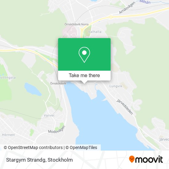 Stargym Strandg map