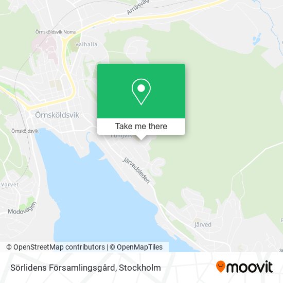 Sörlidens Församlingsgård map