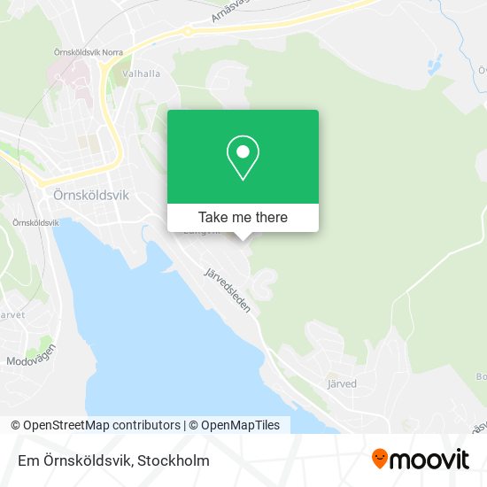 Em Örnsköldsvik map