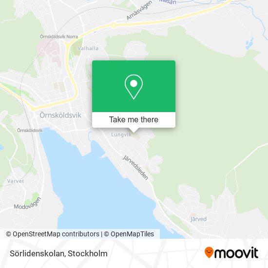 Sörlidenskolan map