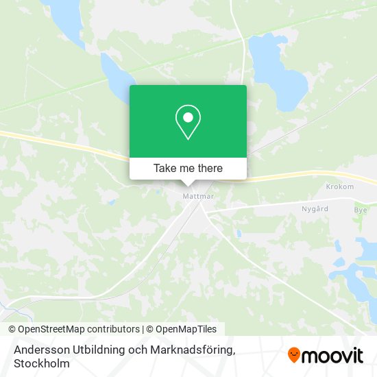 Andersson Utbildning och Marknadsföring map