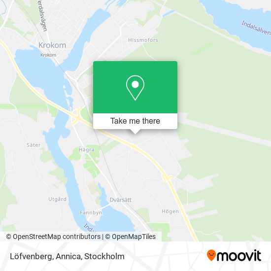 Löfvenberg, Annica map