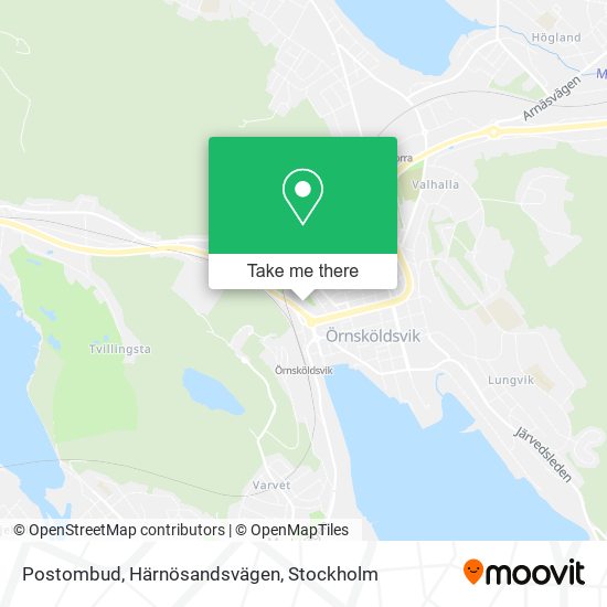 Postombud, Härnösandsvägen map