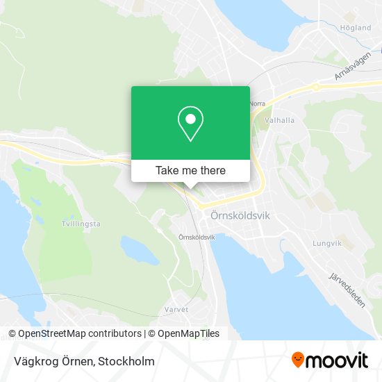Vägkrog Örnen map
