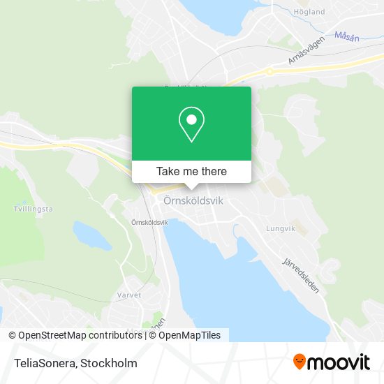 TeliaSonera map