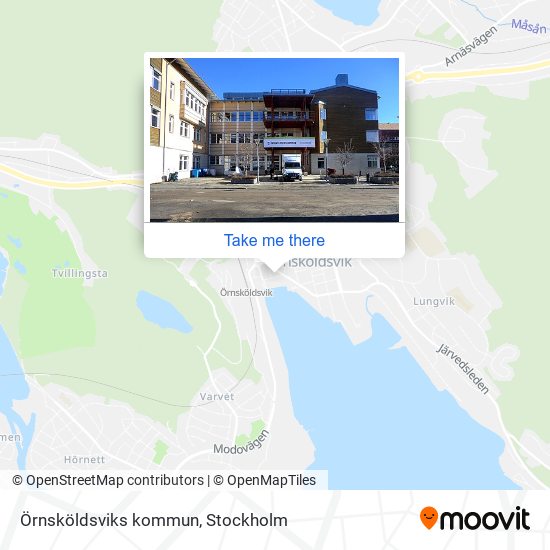 Örnsköldsviks kommun map