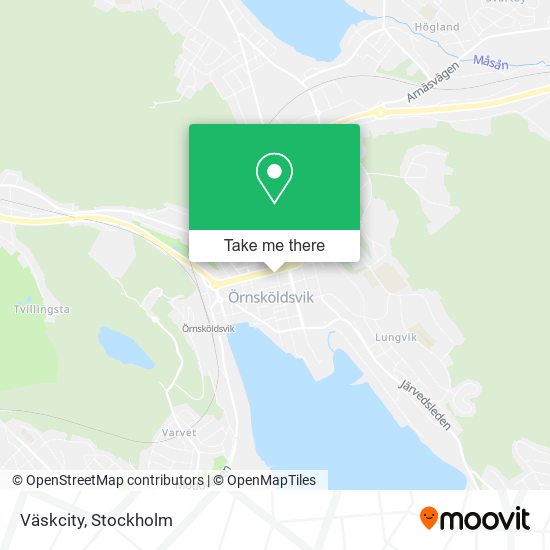 Väskcity map