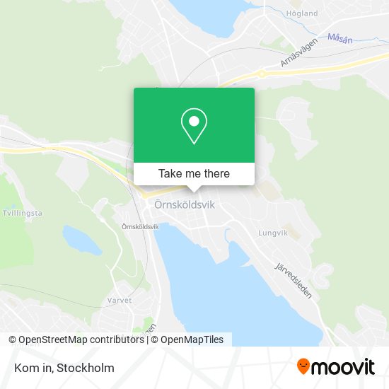 Kom in map