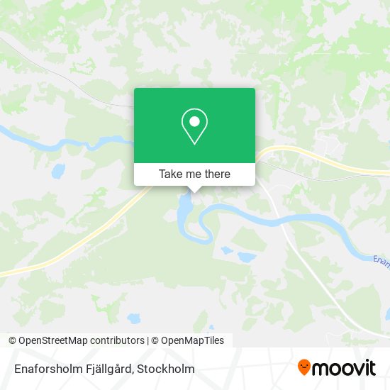 Enaforsholm Fjällgård map