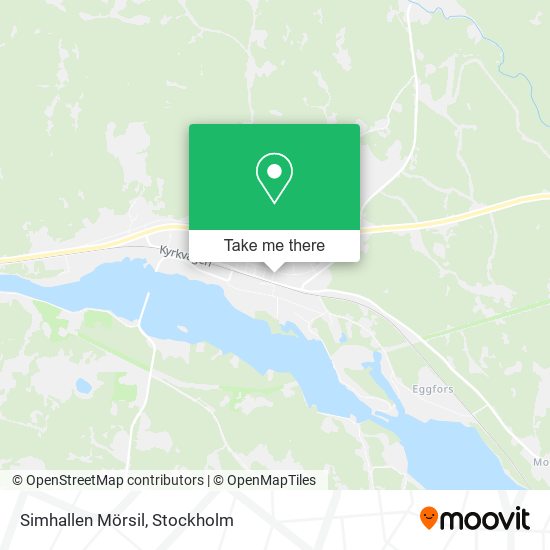 Simhallen Mörsil map