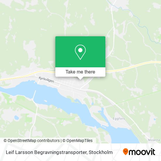 Leif Larsson Begravningstransporter map