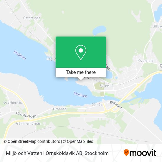 Miljö och Vatten i Örnsköldsvik AB map