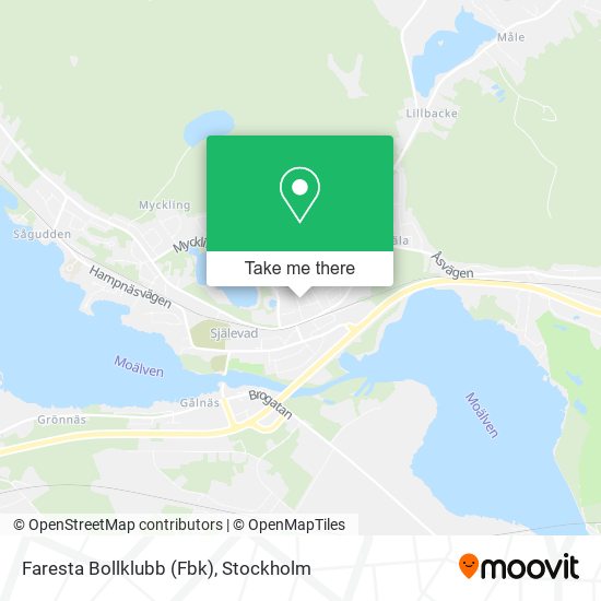 Faresta Bollklubb (Fbk) map