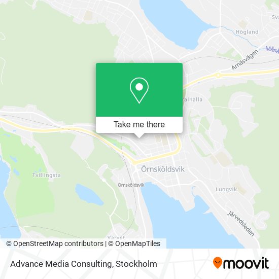 Advance Media Consulting map