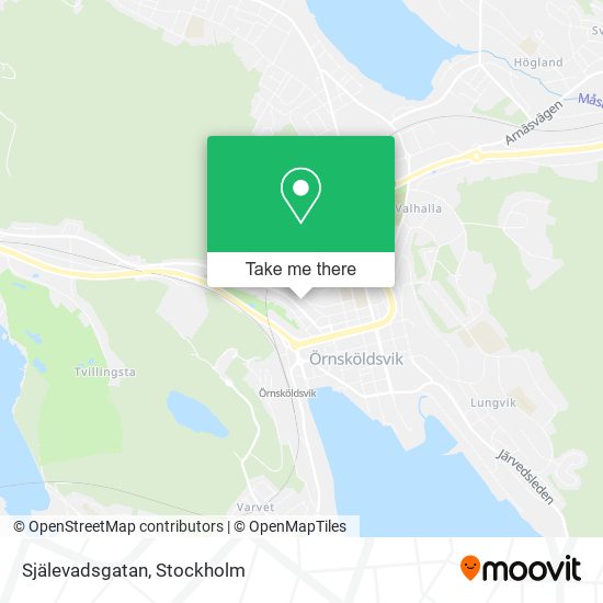 Själevadsgatan map