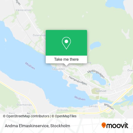 Andma Elmaskinservice map