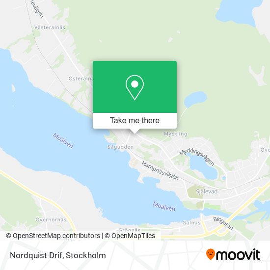 Nordquist Drif map