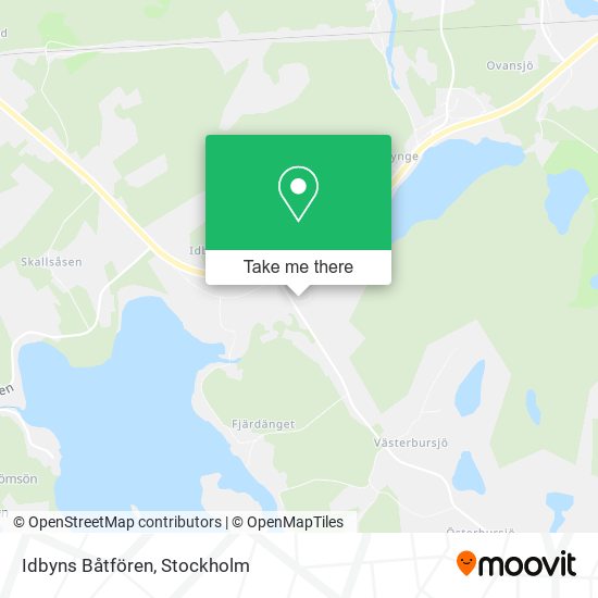 Idbyns Båtfören map