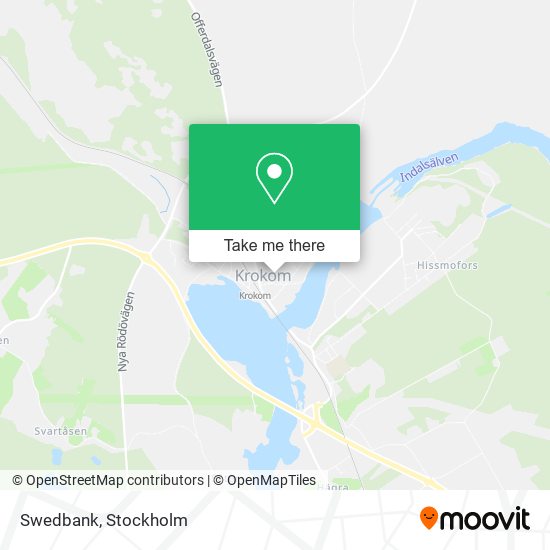 Swedbank map