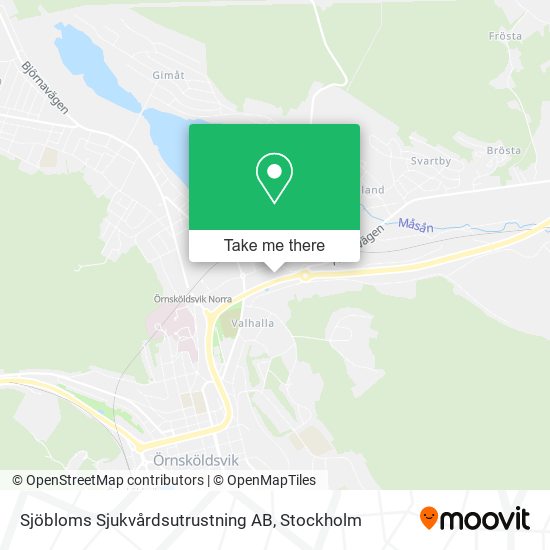 Sjöbloms Sjukvårdsutrustning AB map