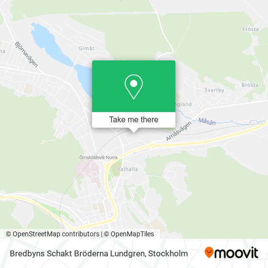 Bredbyns Schakt Bröderna Lundgren map