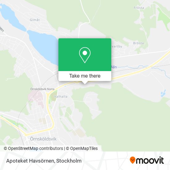 Apoteket Havsörnen map