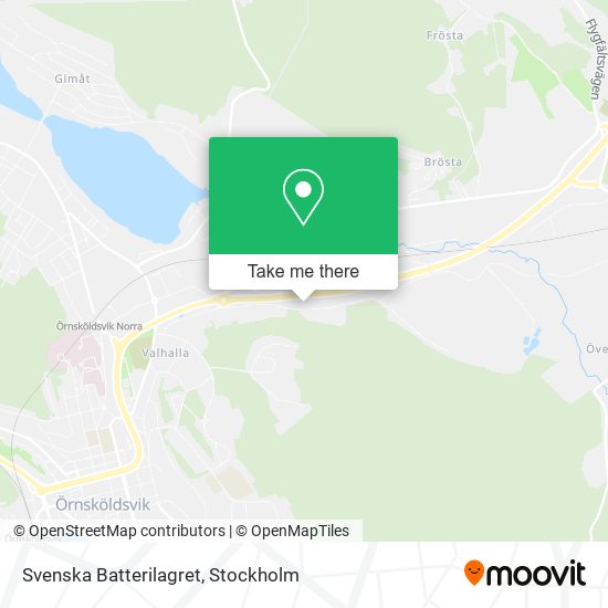 Svenska Batterilagret map