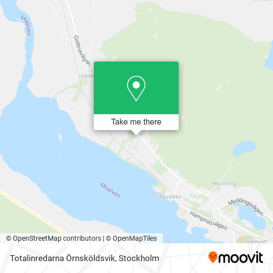Totalinredarna Örnsköldsvik map