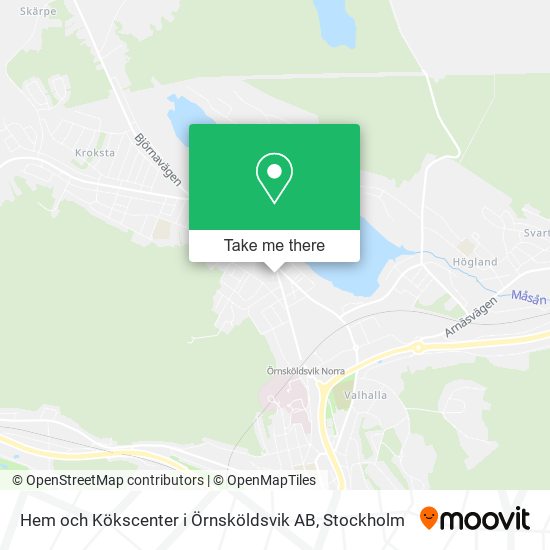 Hem och Kökscenter i Örnsköldsvik AB map