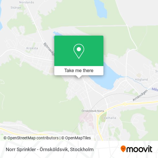 Norr Sprinkler - Örnsköldsvik map