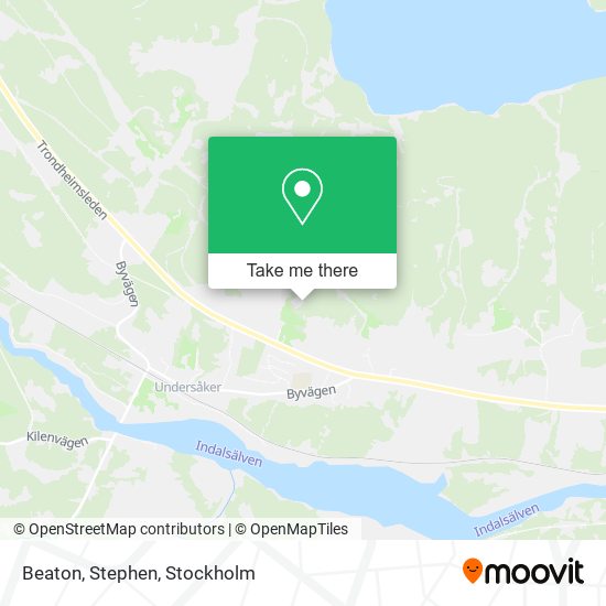 Beaton, Stephen map