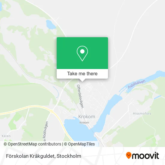 Förskolan Kråkguldet map