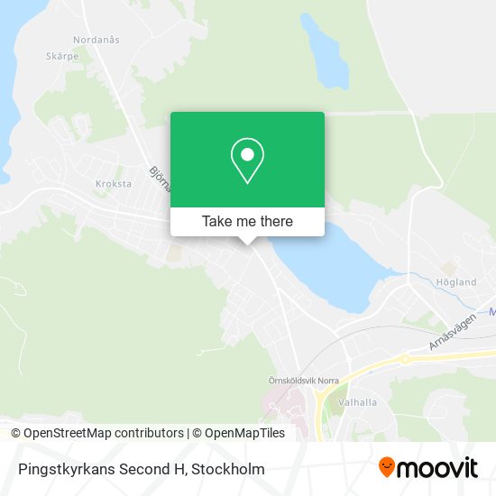 Pingstkyrkans Second H map