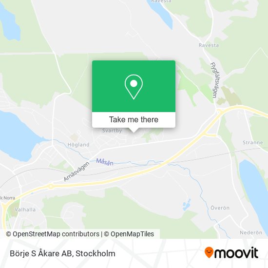 Börje S Åkare AB map