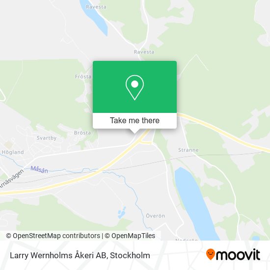 Larry Wernholms Åkeri AB map