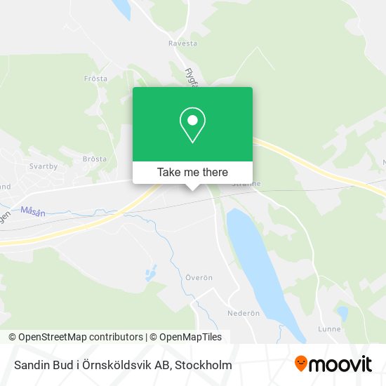 Sandin Bud i Örnsköldsvik AB map