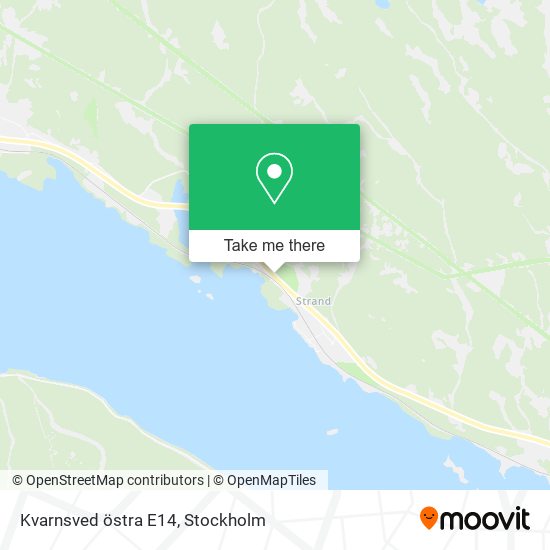 Kvarnsved östra E14 map
