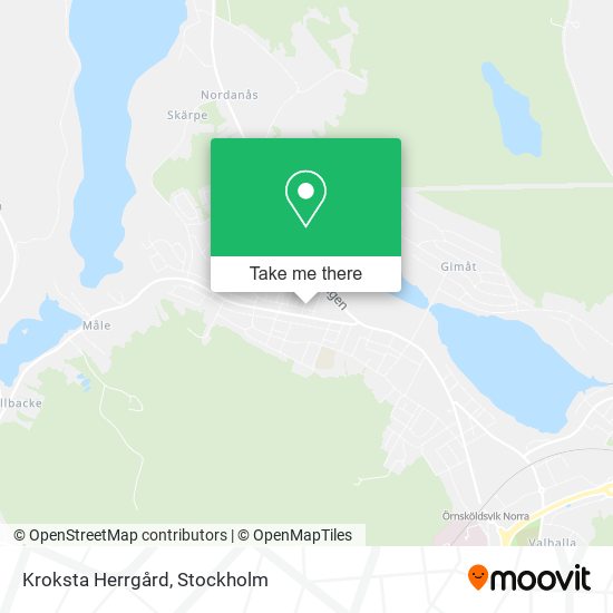 Kroksta Herrgård map