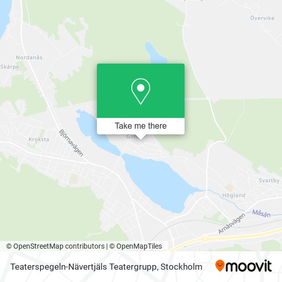 Teaterspegeln-Nävertjäls Teatergrupp map