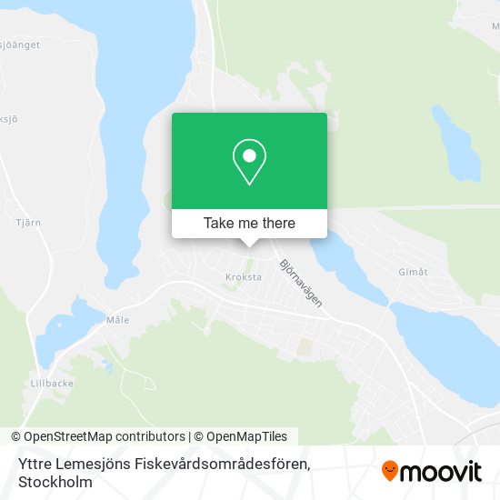 Yttre Lemesjöns Fiskevårdsområdesfören map