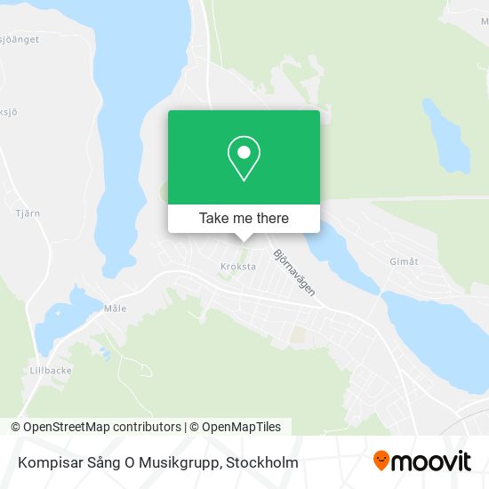 Kompisar Sång O Musikgrupp map