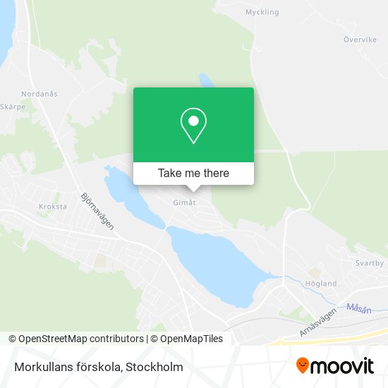Morkullans förskola map