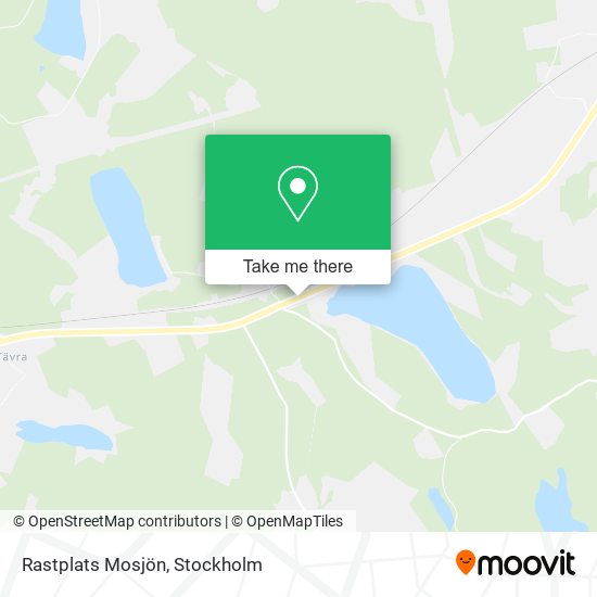 Rastplats Mosjön map