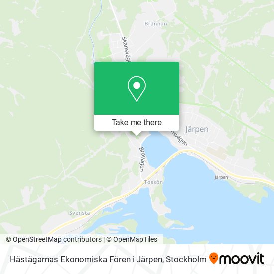 Hästägarnas Ekonomiska Fören i Järpen map